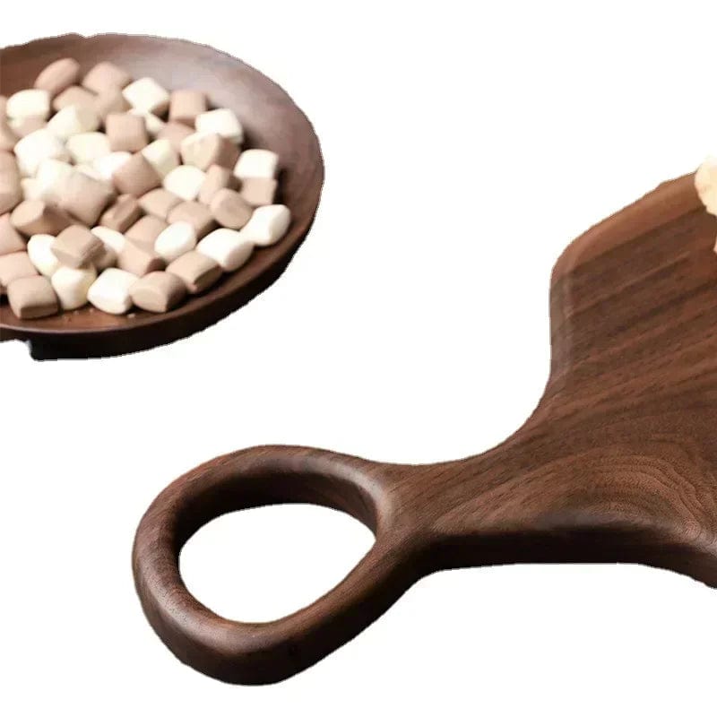 Planche à Découper Cuisine Bois Noyer Massif - Rectangle - Eco-Friendly