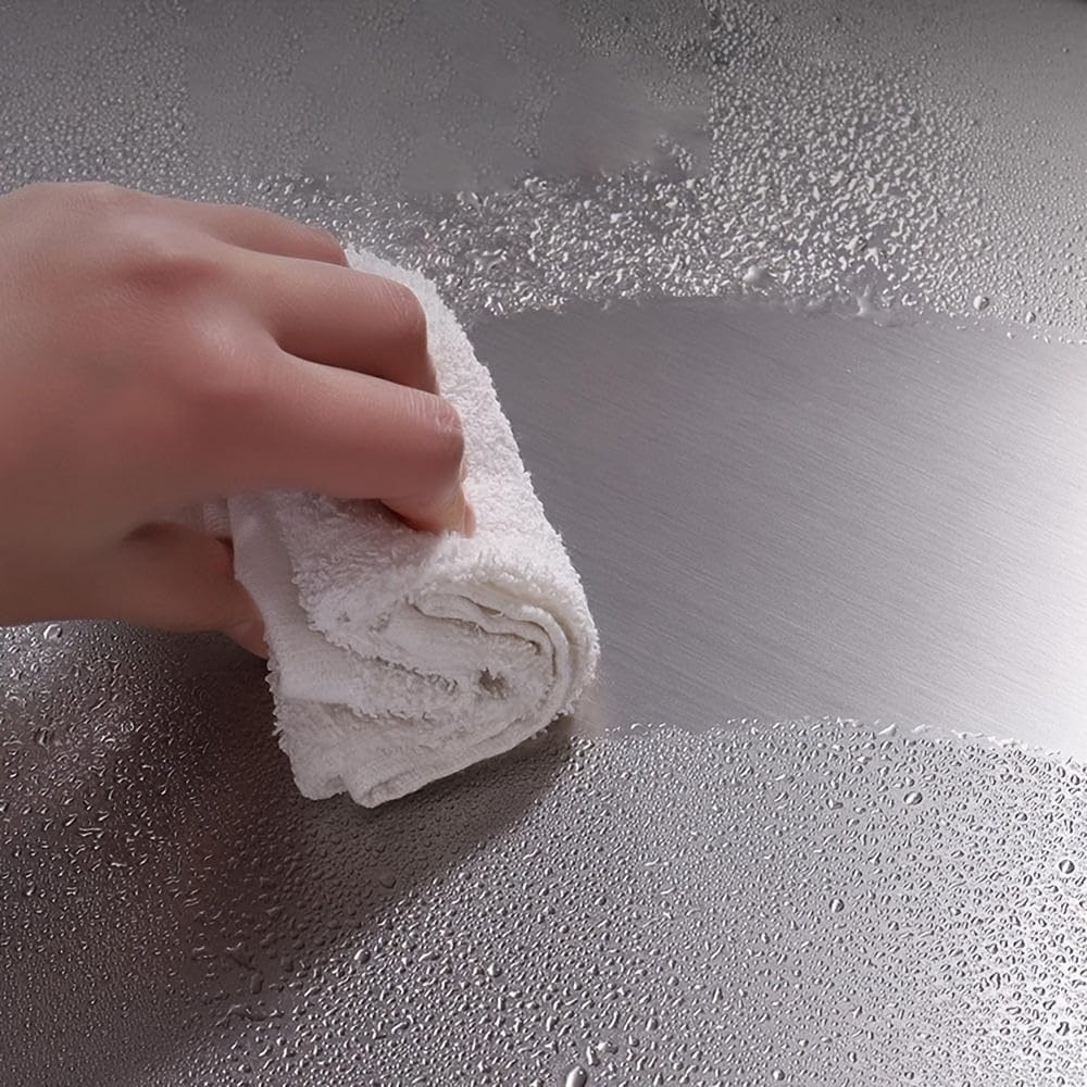 Planche à découper en acier inoxydable pour viande, fruits, légumes - Chirano - Antidérapante, bord de protection - Accessoire cuisine