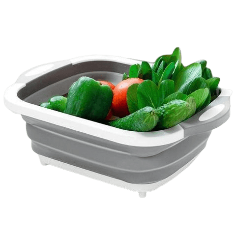 Planche à découper et Bac à légumes 2-en-1