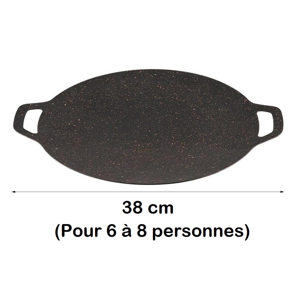 Poêle Coréenne Innovante 38 cm (6 à 8 personnes)