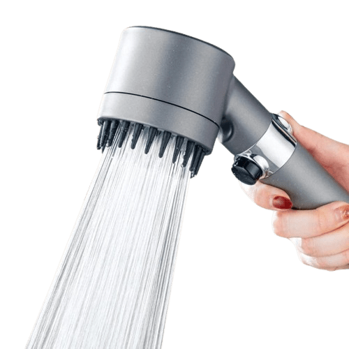 Pommeau de Douche à Haute Pression 3 Modes avec Filtre pour Salle de Bain