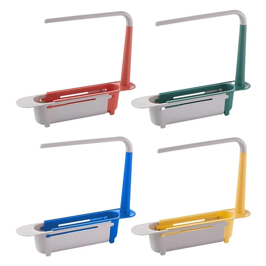 Porte-éponge Rétractable pour Évier de Cuisine