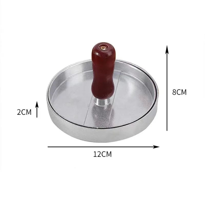 Presse à Burger Antiadhésive avec Papier Cuisson Red