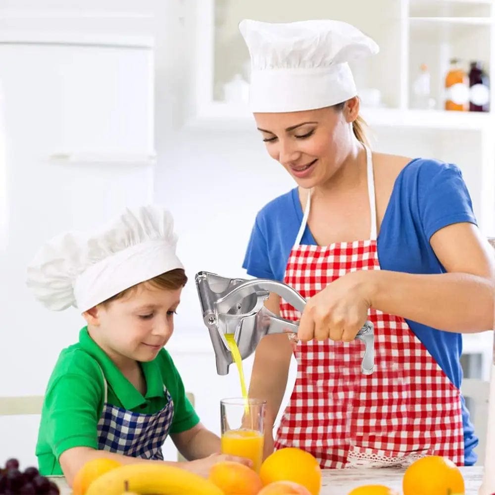 Presse-agrumes manuel en alliage d'aluminium