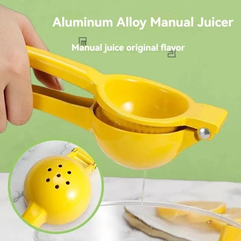 Presse-citron manuel coloré - Extracteur de jus compact yellow