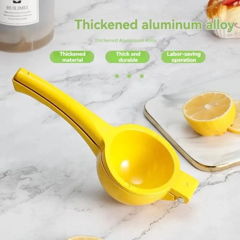 Presse-citron manuel coloré - Extracteur de jus compact yellow