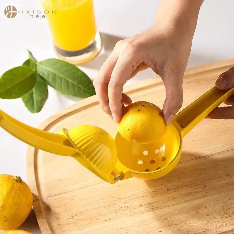 Presse-citron manuel coloré - Extracteur de jus compact yellow