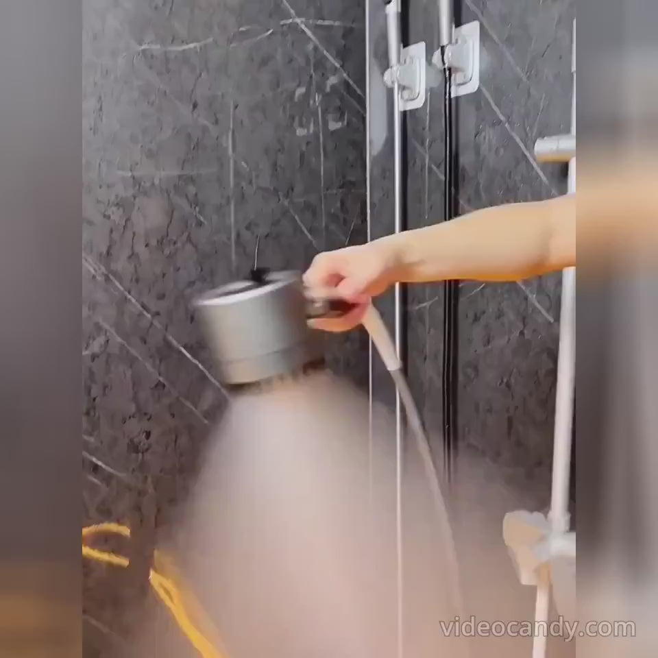 Pommeau de Douche à Haute Pression 3 Modes avec Filtre pour Salle de Bain