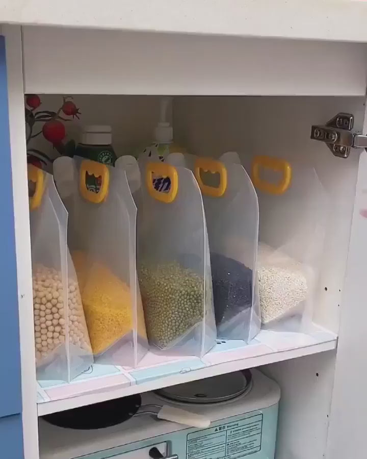 Sacs de Conservation avec poignée et verseur refermable