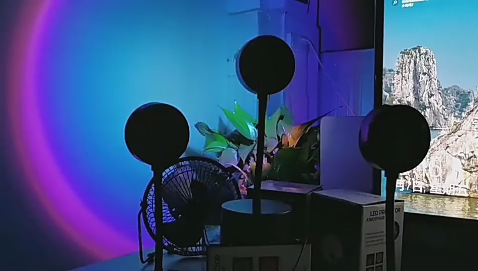 Lampe Coucher de Soleil controlable à distance (par télécommande et smartphone)