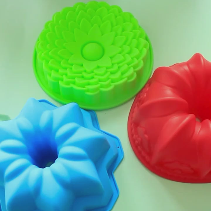 Moule a Gâteaux Silicone 3D - Cyclone
