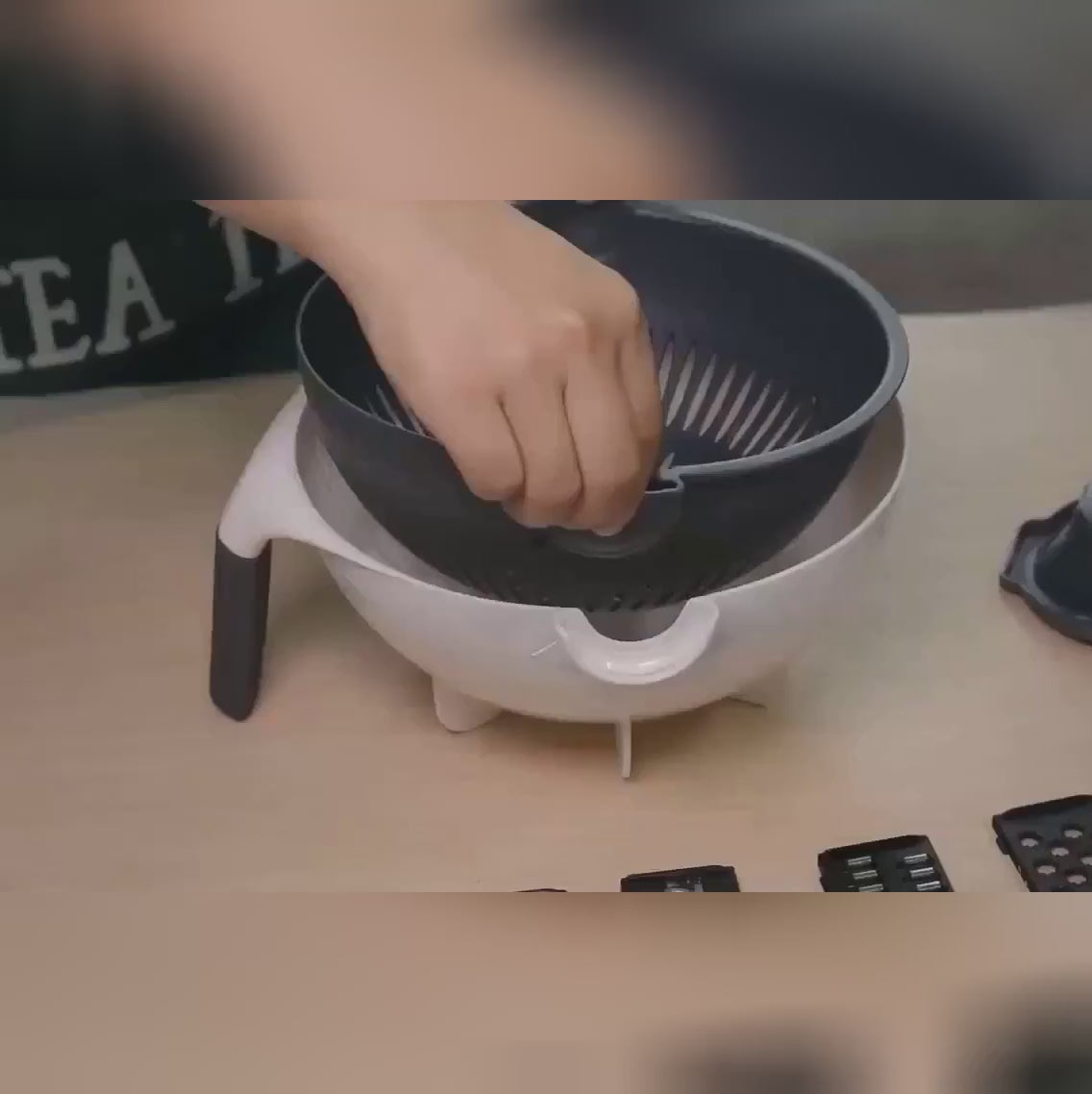 Coupe Légumes Rotatif Multifonction 9 en 1