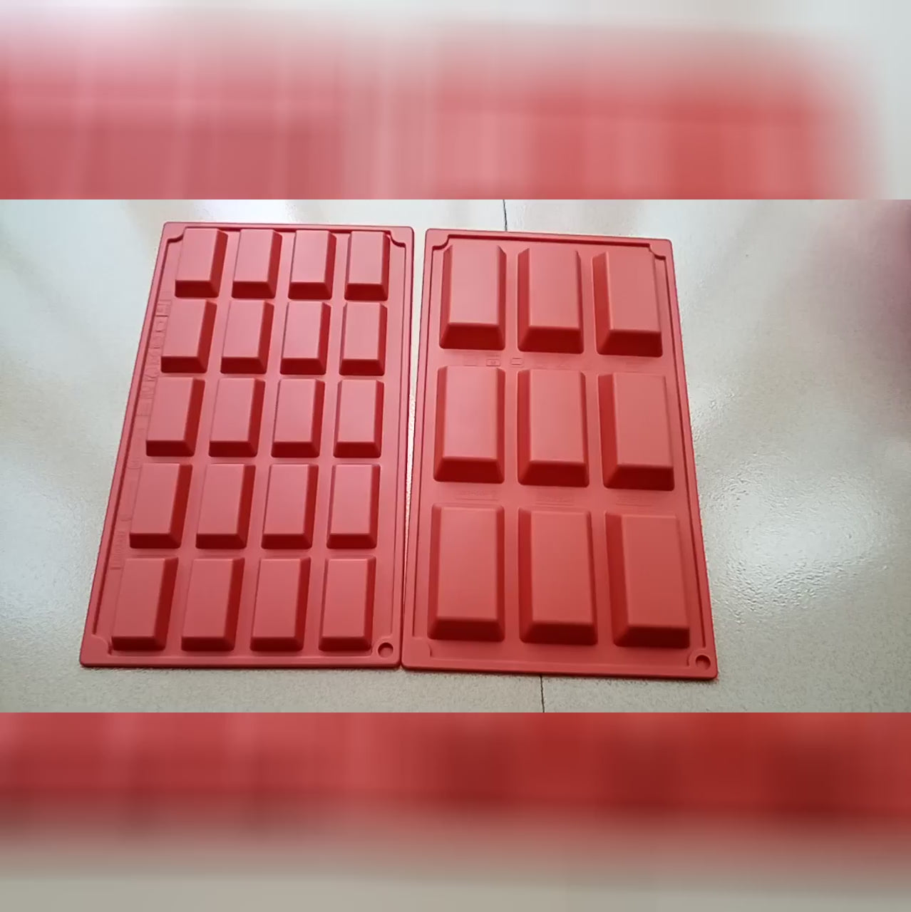 Moule à Financiers en Silicone - 20 Portions