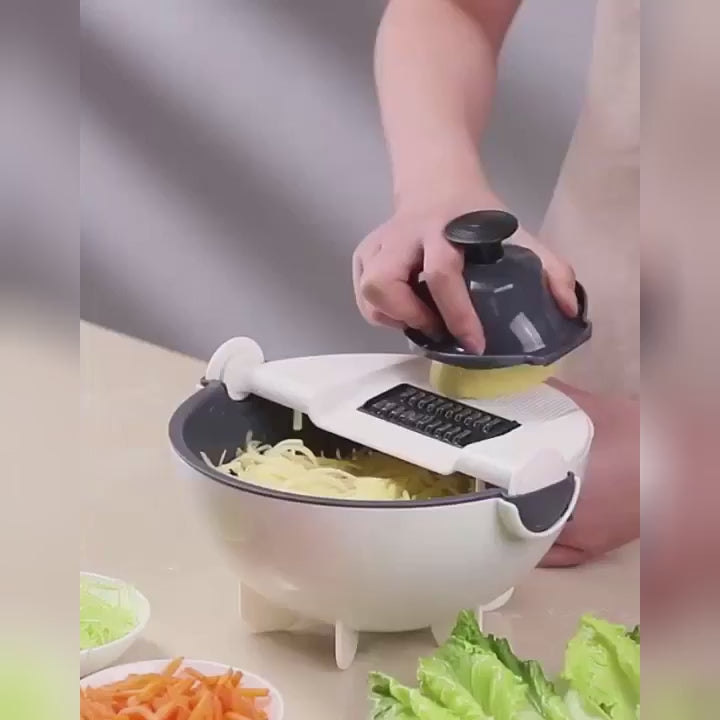 Coupe Légumes Rotatif Multifonction 9 en 1