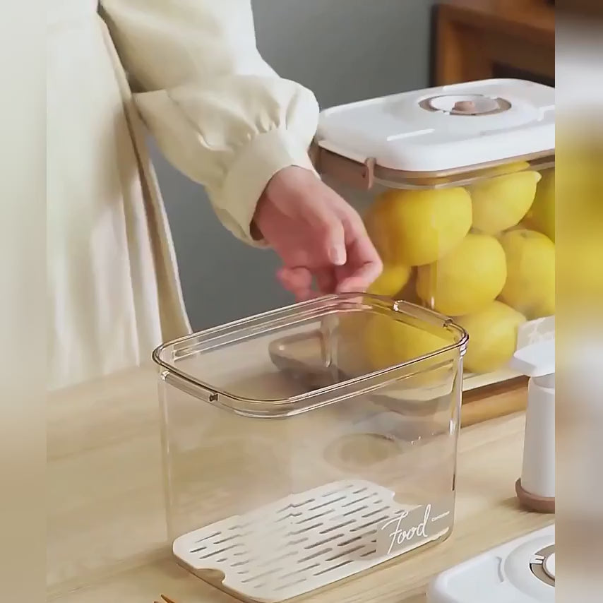 Boites de conservation sous vide