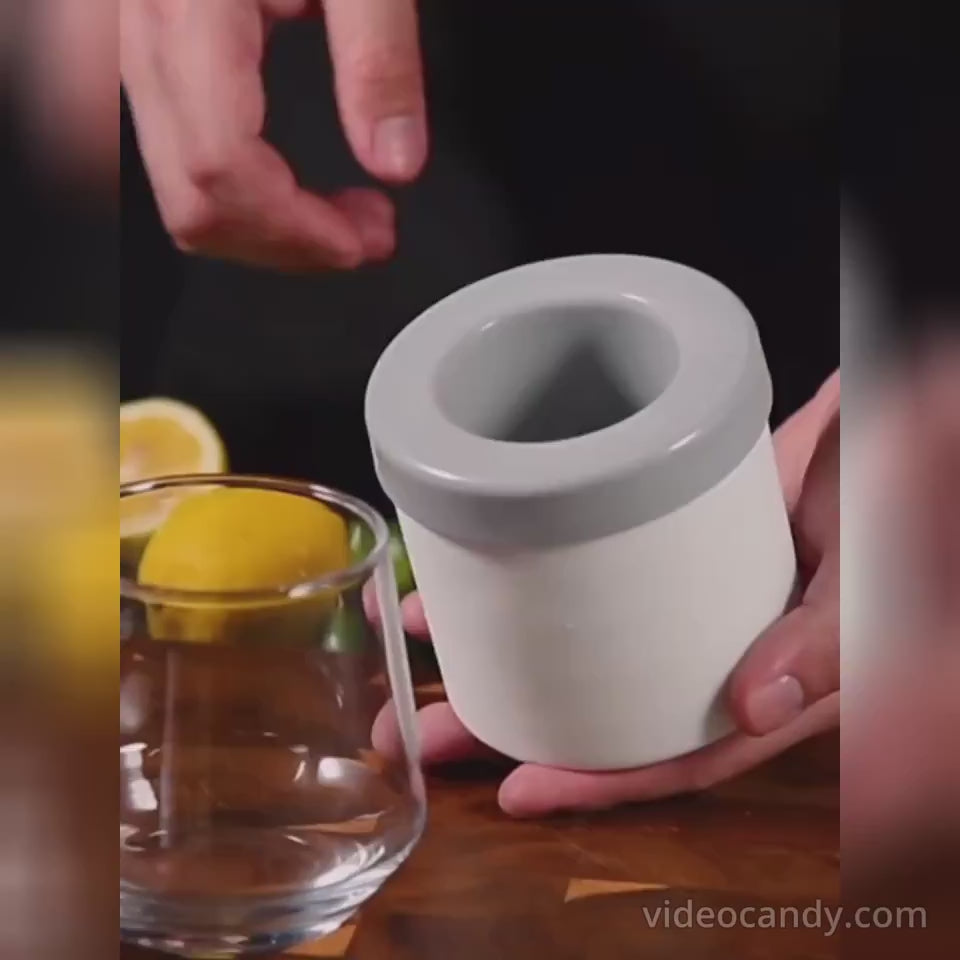 Moule à glaçons en silicone - Faites des glaçons en forme parfaite en un clin d'œil