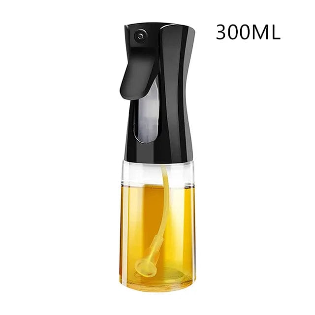 Pulvérisateur d'Huile de Cuisine 200ml/300ml - Eco-Friendly & Pratique Black 300ML