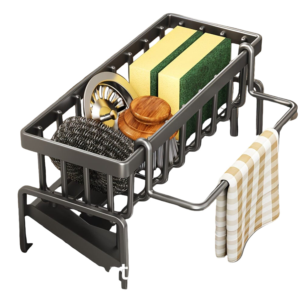 Range-éponge Cuisine Design Noir