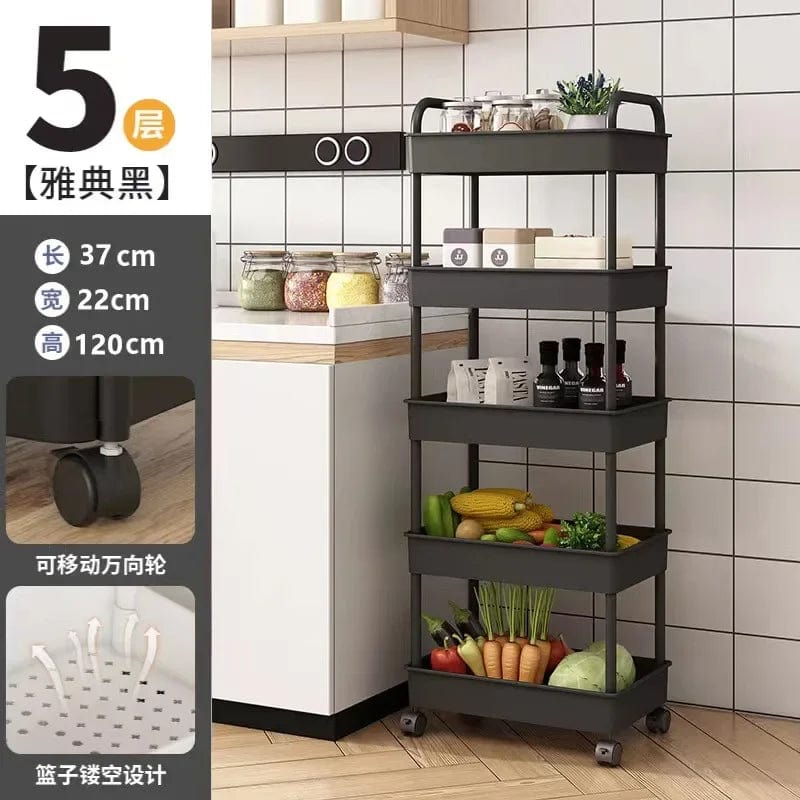 Rangement multi-étages pour la cuisine, le sol, la chambre de bébé, les snacks, la salle de bain B5