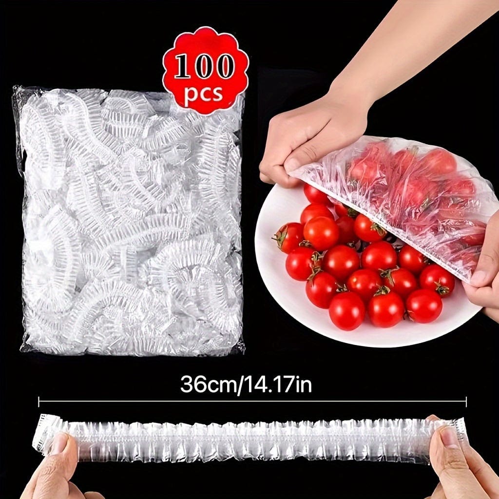 Rouleaux Film Alimentaire 100pcs, Colorés Frais DIY Cuisine - LY102027 100pcs