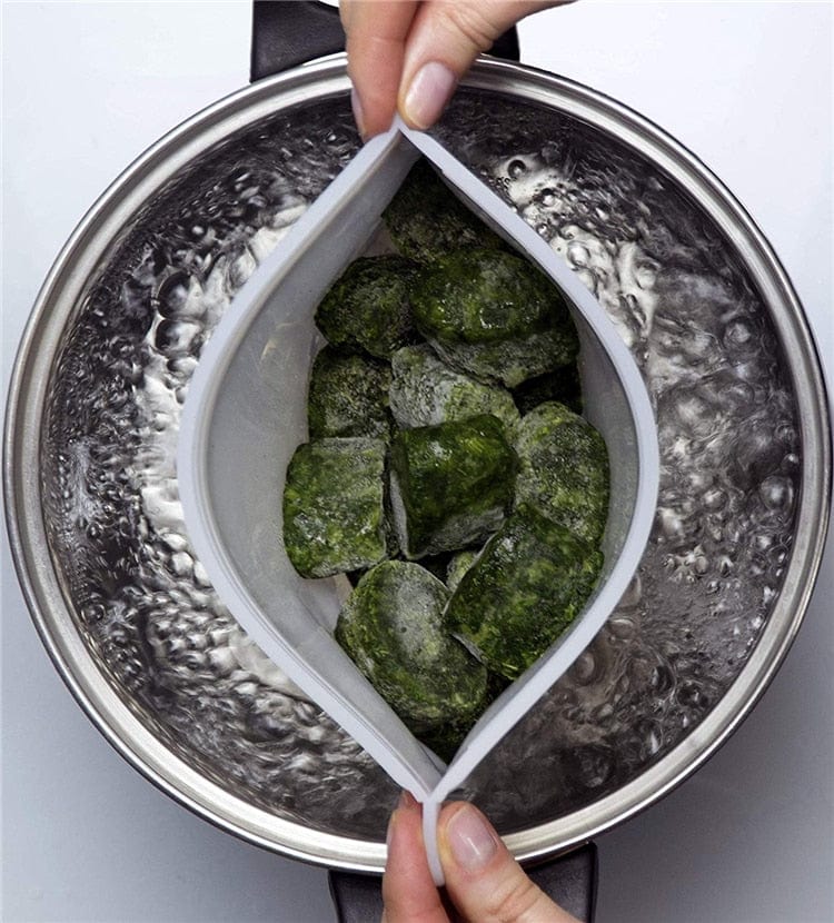 Sachets pour Congélation en silicone (réutilisables)