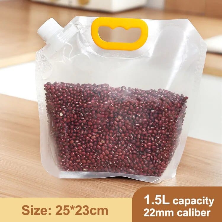 Sacs de Conservation avec poignée et verseur refermable