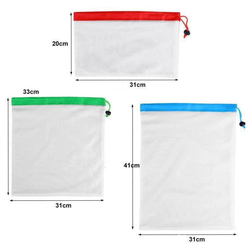 Sacs de conservation réutilisables en tissu