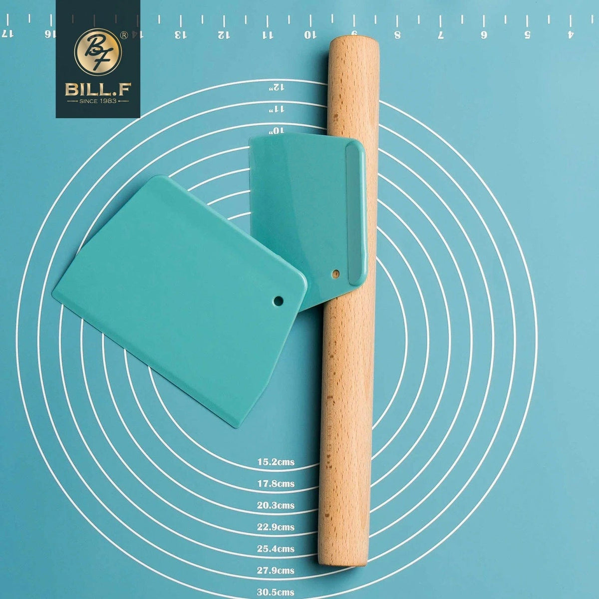 Spatule pour Crème à Gâteau en Plastique - Set de 2 - Outils de Pâtisserie pour la Maison