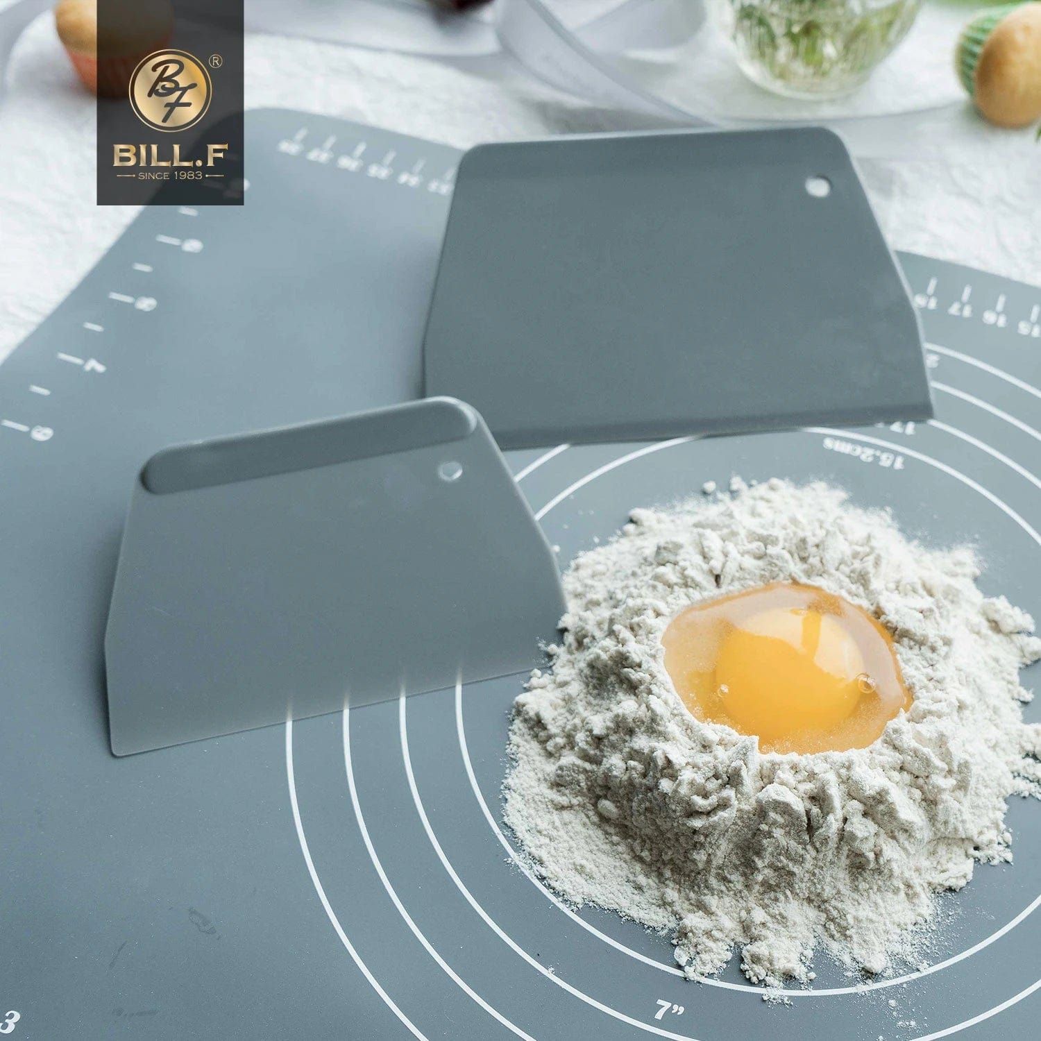 Spatule pour Crème à Gâteau en Plastique - Set de 2 - Outils de Pâtisserie pour la Maison