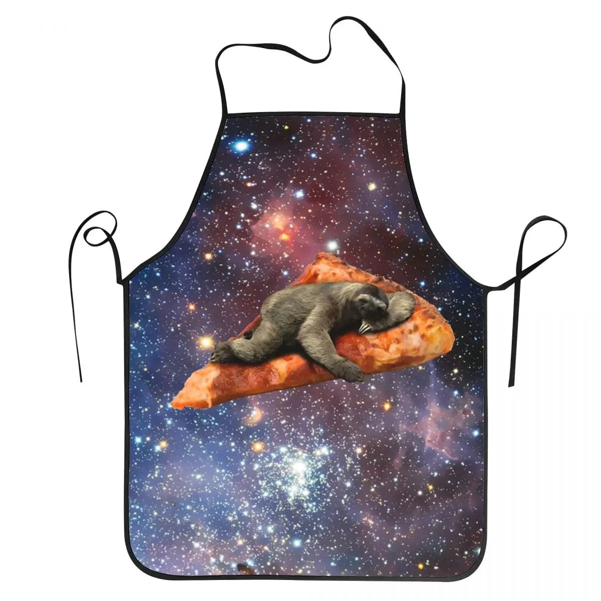 Tablier de cuisine chat spatiale pizza - Drôle pour hommes et femmes