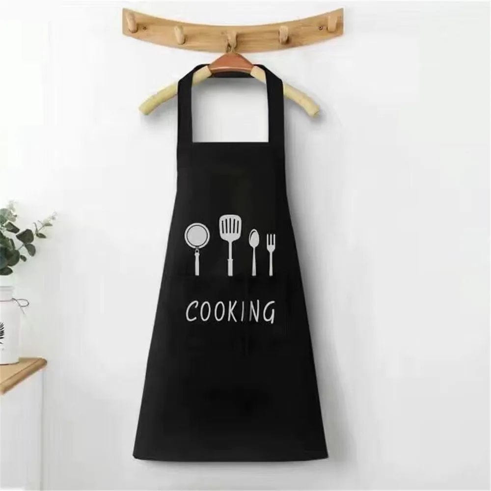 Tablier de Cuisine Classique "Cooking" en PVC Imperméable