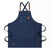 Tablier de Cuisine en Toile de Haute Qualité - Croisillon Confortable pour Homme et Femme blue / OneSize