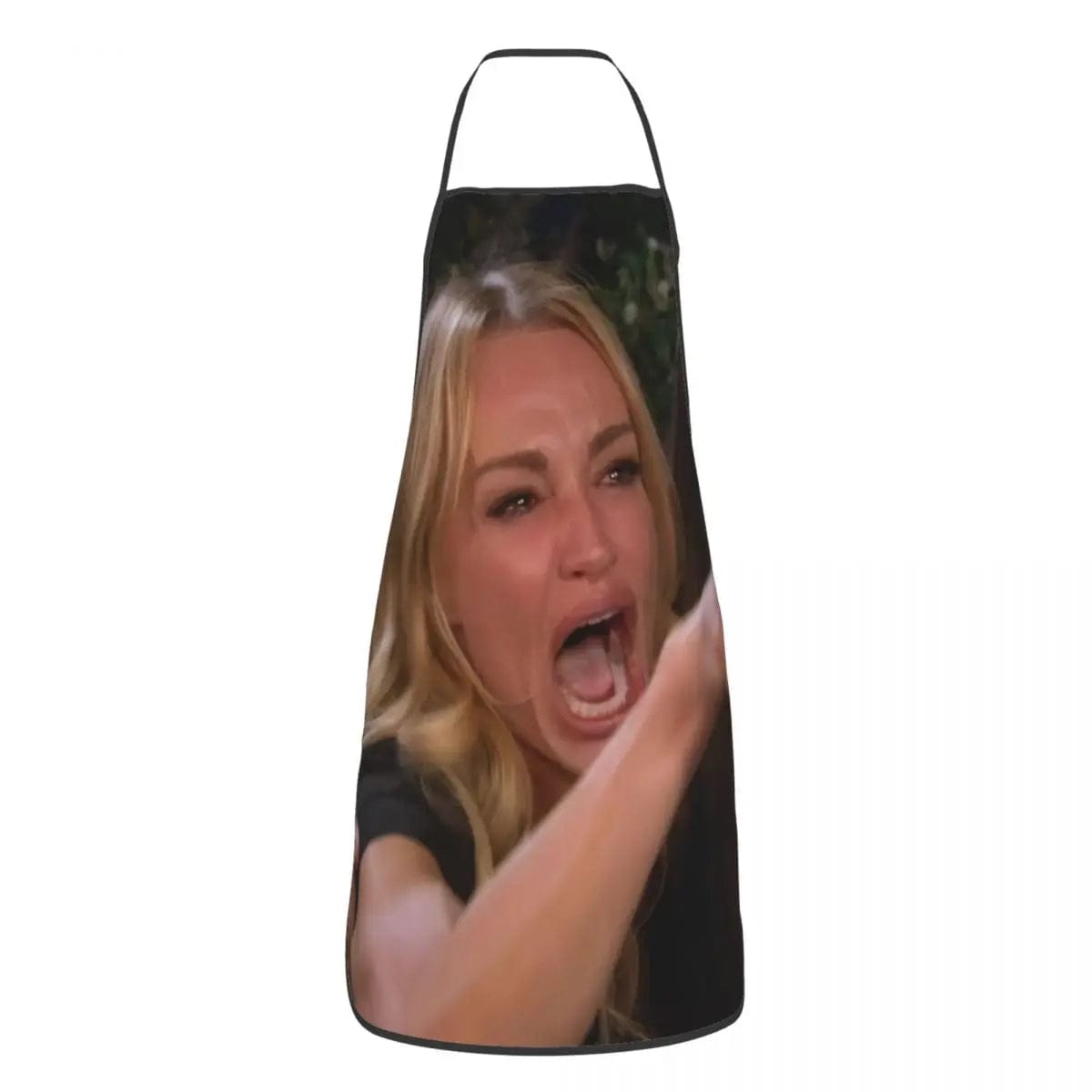 Tablier de Cuisine Mème "Woman Yelling At A Cat Meme" 2 / Adult Size 72x52 cm