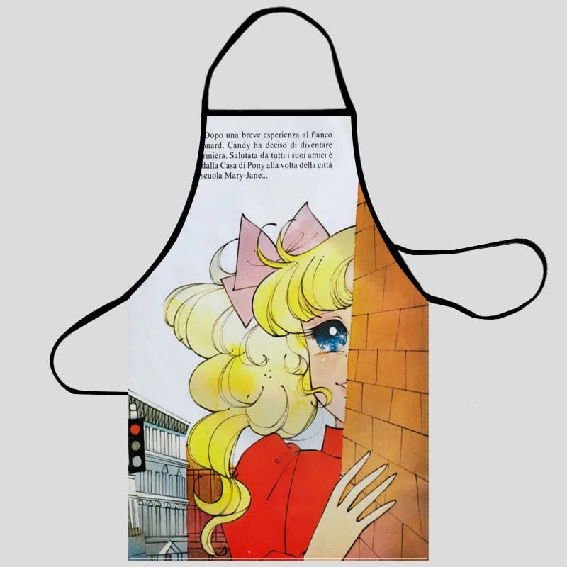 Tablier de Cuisine Oxford en Tissu pour Femmes - Tablier de Nettoyage Maison avec Poche 3 / 68X95cm