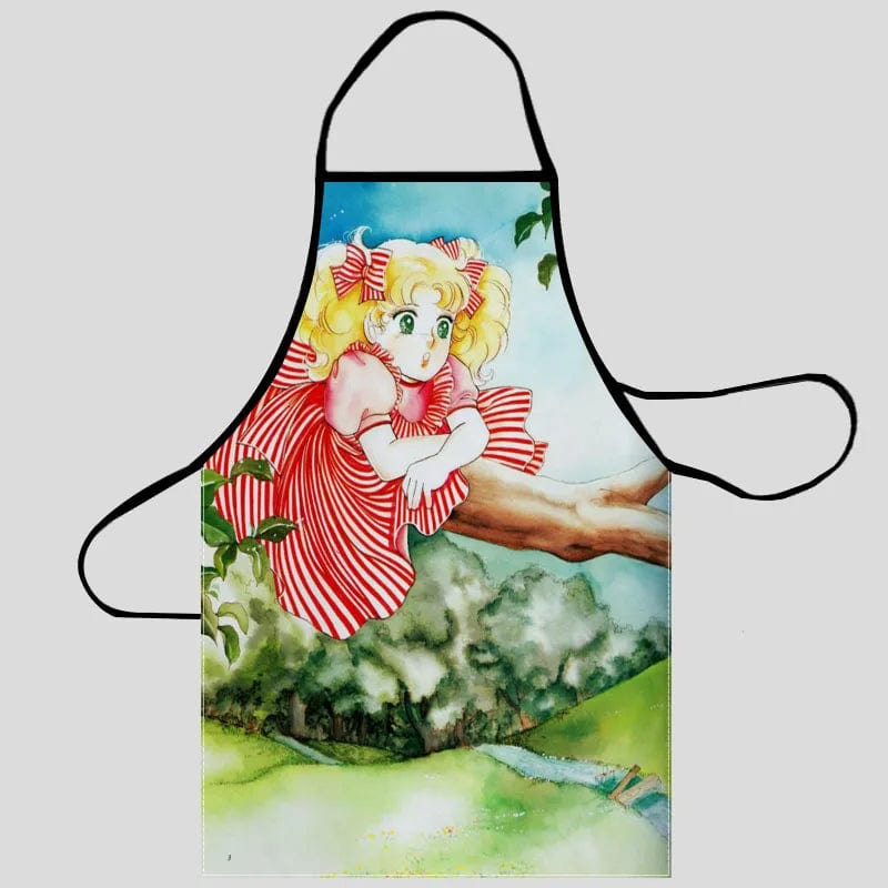 Tablier de Cuisine Oxford en Tissu pour Femmes - Tablier de Nettoyage Maison avec Poche