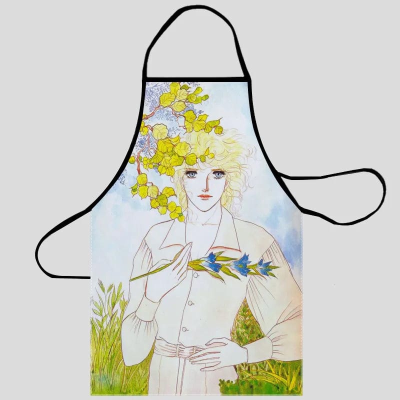 Tablier de Cuisine Oxford en Tissu pour Femmes - Tablier de Nettoyage Maison avec Poche 6 / 50X75cm