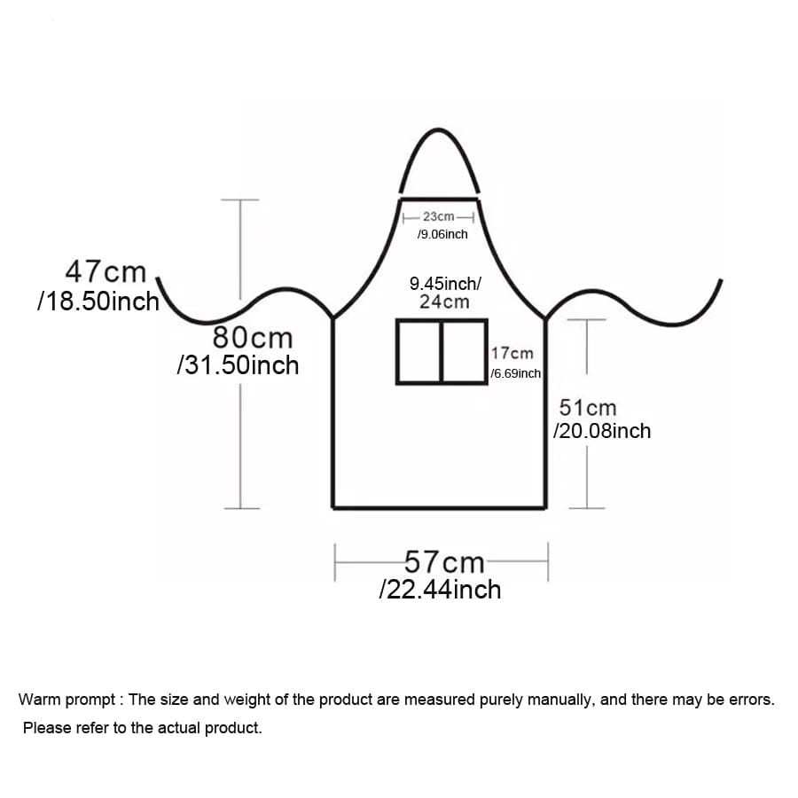Tablier de Cuisine Rayé Réglable pour Adulte - Idéal pour Restaurant, Camping et Cuisine