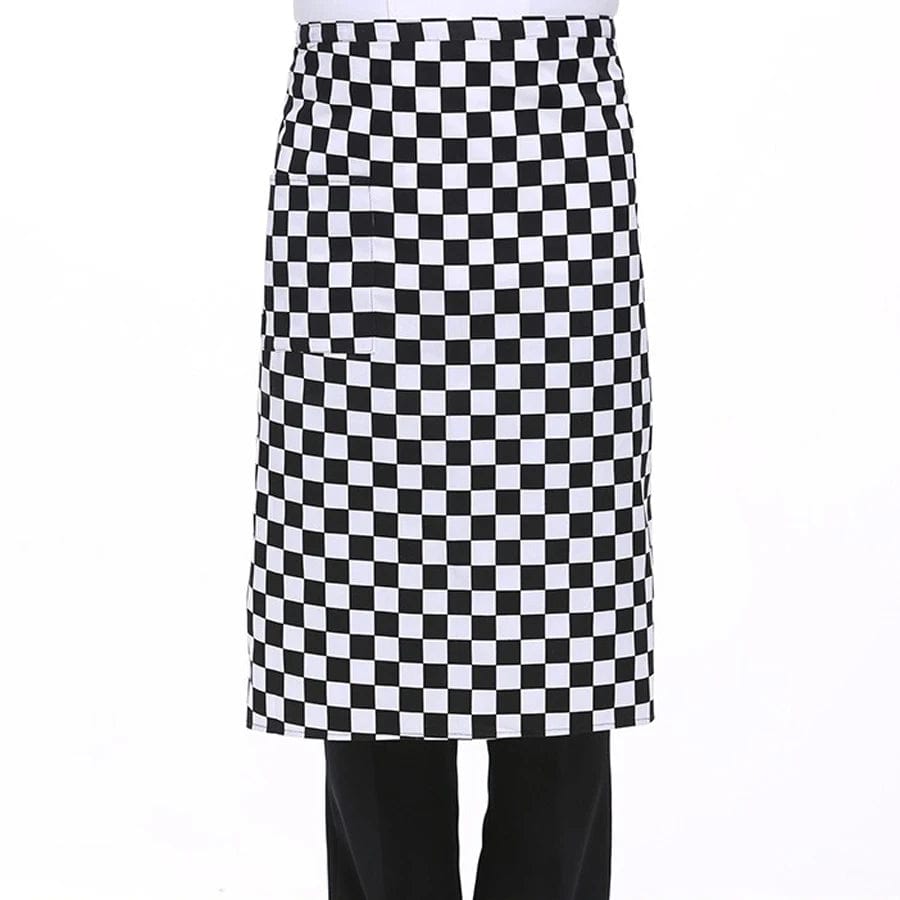 Tablier de Cuisine Rayé Réglable pour Adulte - Idéal pour Restaurant, Camping et Cuisine B-heibaige