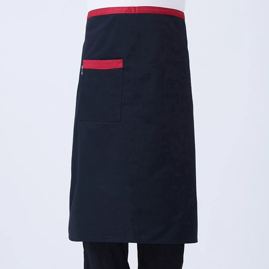 Tablier de Cuisine Rayé Réglable pour Adulte - Idéal pour Restaurant, Camping et Cuisine B-heihongdai