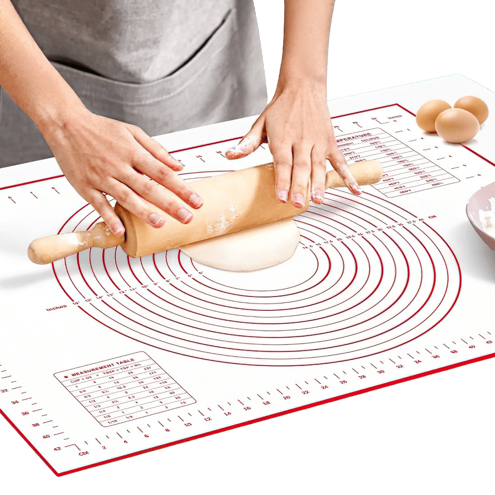 Tapis de Cuisson Antiadhésif en Silicone pour Pétrir la Pâte