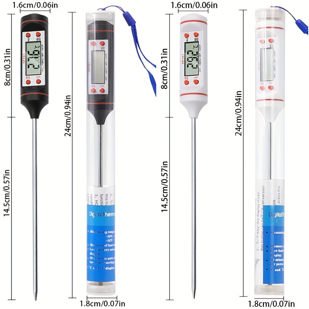 Thermomètre de Cuisine à Sonde pour Aliments