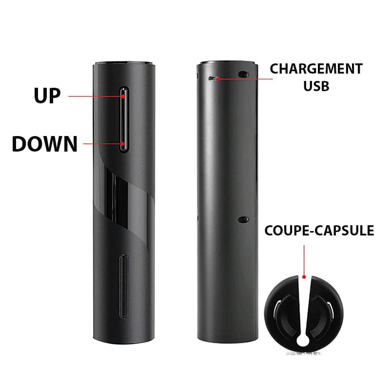 Tire Bouchon Electrique Black Series et ses accessoires