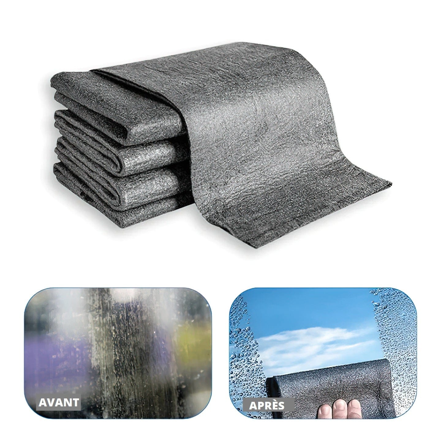 Tissus Nettoyants Microfibres Ultra-Absorbants