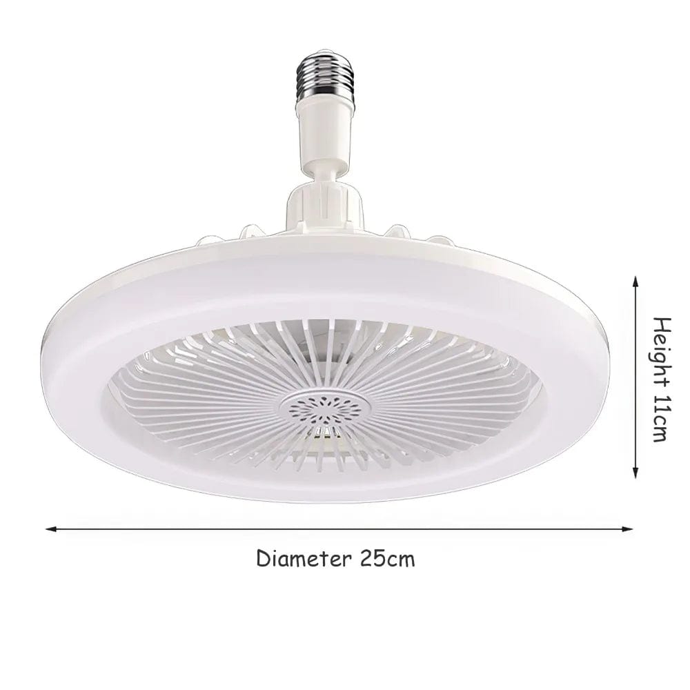 Ventilateur Plafond Lampe LED E27 pour Salon Chambre • JOYINLED