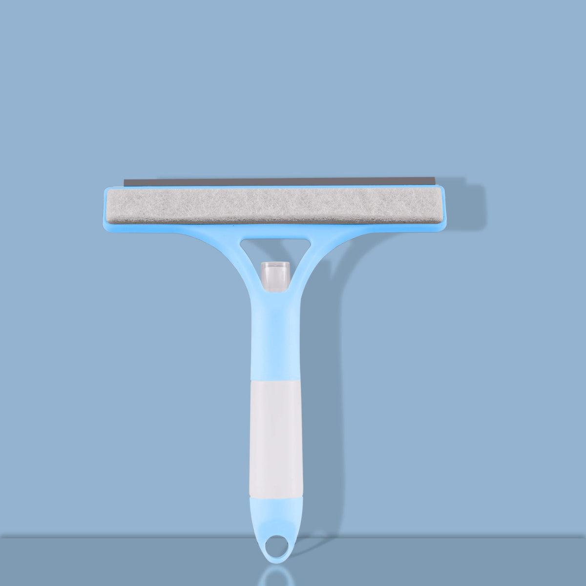 Vitre à Main Multifonction 3 en 1 avec Raclette et Pulvérisateur Blue A