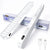 WILLED  Motion Sensor Cabinet Light Battery Display 60 LED Touch Light Bar Wireless Rechargeable Battery Night Light Cabinet Light 2PCS