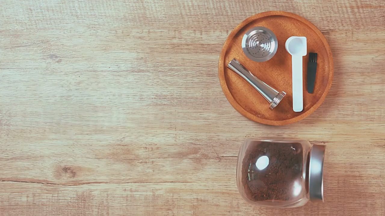 Capsules réutilisables pour machines à café Caffitaly, Cafissimo et Tchibo